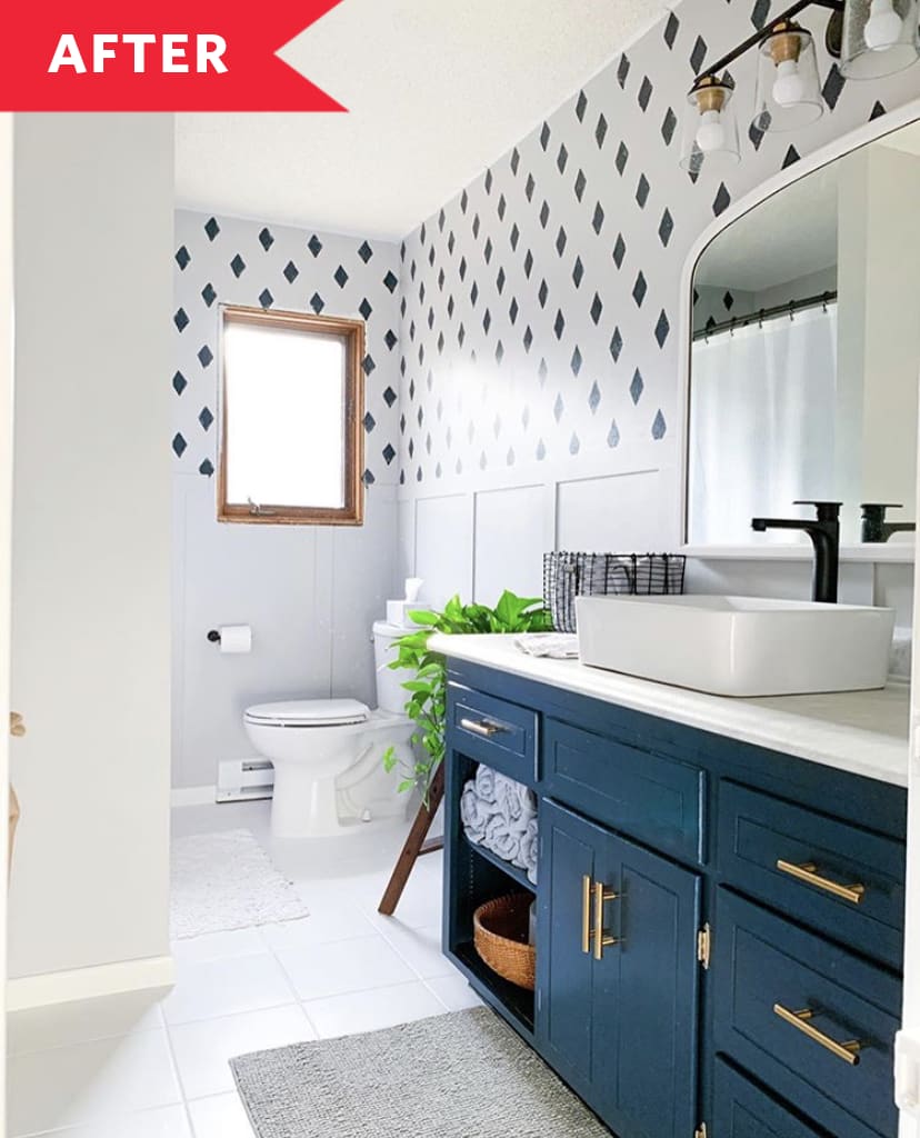 10 Best Bathroom Redos of 2020 - Best Bathroom Before and After Photos